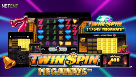 【TWIN SPIN Megaways】リール同期&連鎖が凄い！有効ラインは最大117,649通り