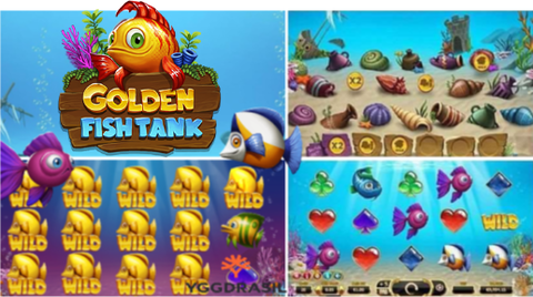 【Golden Fish Tank】海系ギャンブル性MAXスロット!金の魚群を引き当てろ! 【Golden Fish Tank】海系ギャンブル性MAXスロット!金の魚群を引き当てろ!
