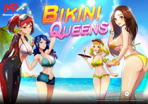 【Bikini Queens】水着ギャル可愛い系スロット🍓低～中ボラで勝ち・遊びやすい💴