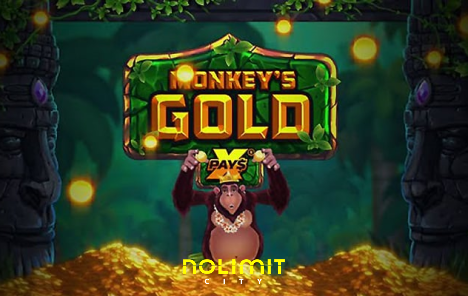 【Monkey's Gold xPays】新しい配当タイプのスロット登場！積み上げて12,683倍