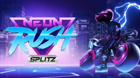 【Neon Rush Splitz】スピリッツ絵柄の中からワイルドやJACKPOTが出てくる！