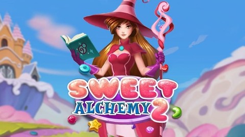 【Sweet Alchemy 2】一番可愛い♪クラスター型の万倍スロット｜人気機種後継機